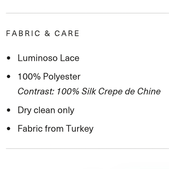 Trina Turk Flores Skirt Lace Marine NWOT - Picture 9 of 10